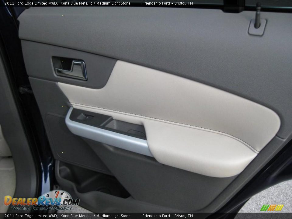 2011 Ford Edge Limited AWD Kona Blue Metallic / Medium Light Stone Photo #23