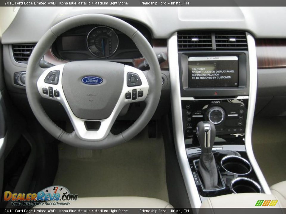 Dashboard of 2011 Ford Edge Limited AWD Photo #24
