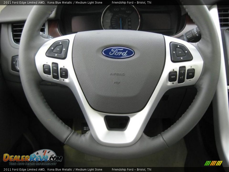 2011 Ford Edge Limited AWD Steering Wheel Photo #28
