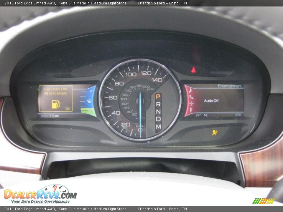 2011 Ford Edge Limited AWD Gauges Photo #29