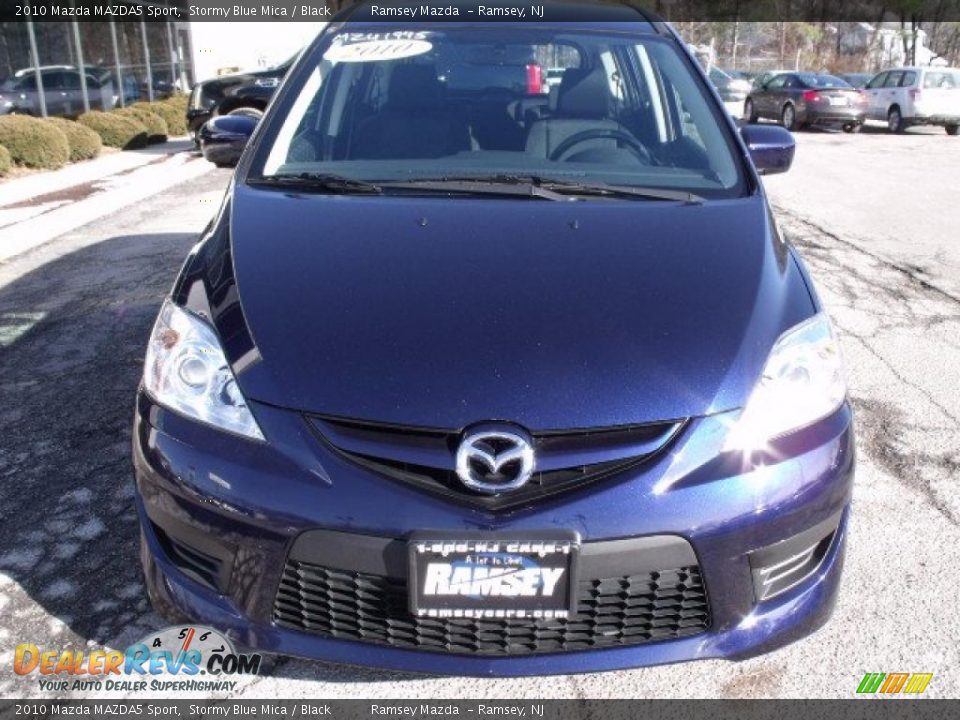 2010 Mazda MAZDA5 Sport Stormy Blue Mica / Black Photo #5