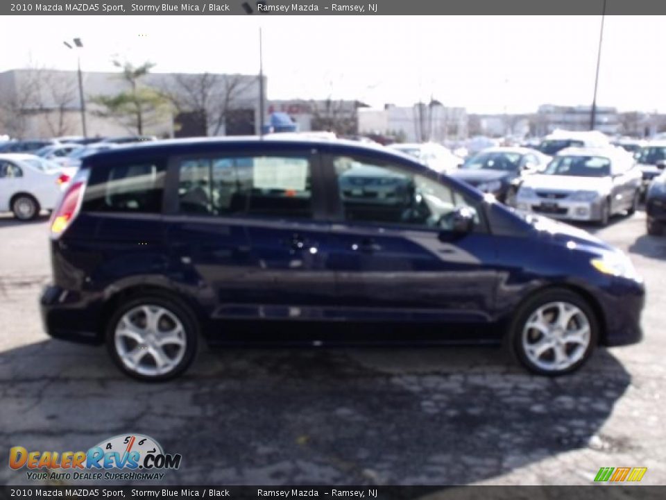 2010 Mazda MAZDA5 Sport Stormy Blue Mica / Black Photo #8