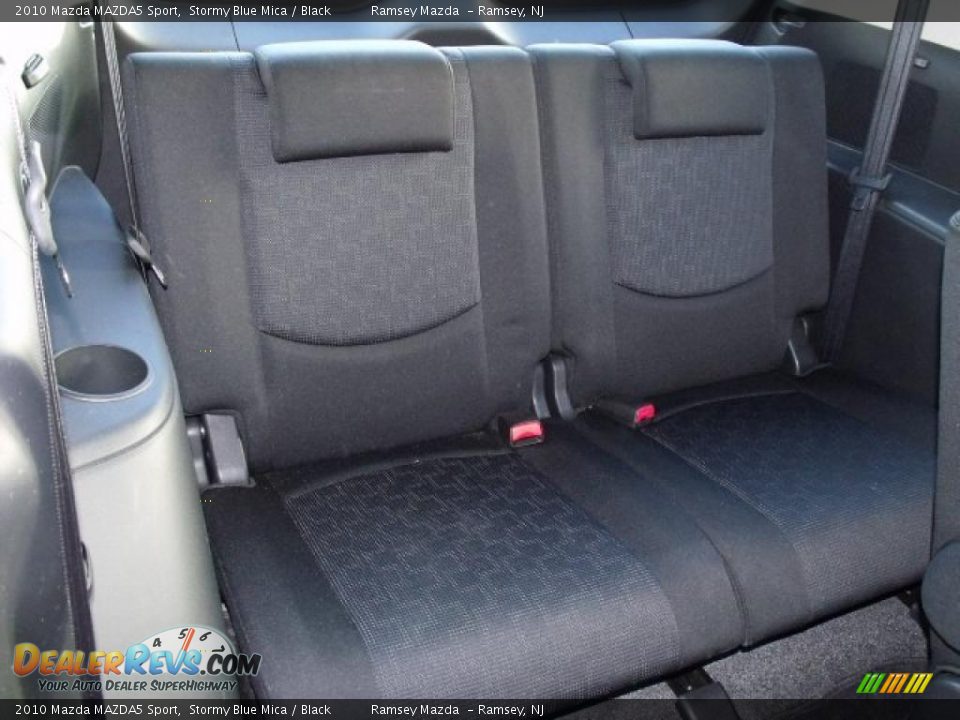 Black Interior - 2010 Mazda MAZDA5 Sport Photo #14