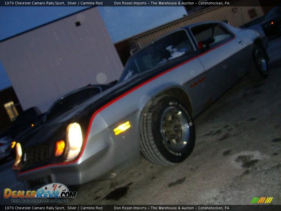 1979 Chevrolet Camaro Rally Sport Silver / Carmine Red Photo #1