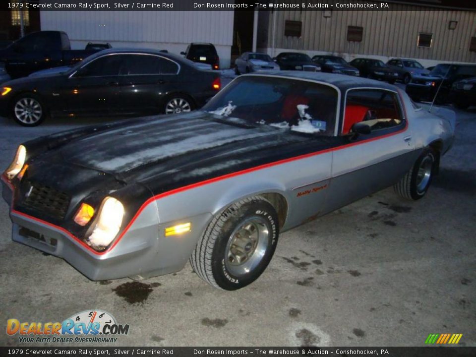 1979 Chevrolet Camaro Rally Sport Silver / Carmine Red Photo #2