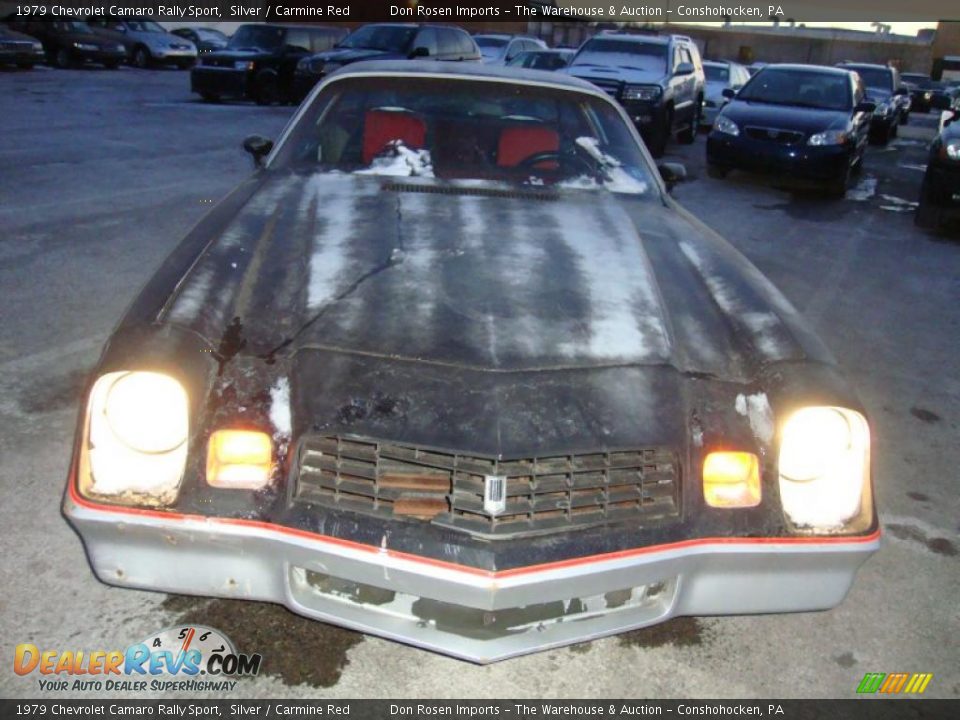 1979 Chevrolet Camaro Rally Sport Silver / Carmine Red Photo #3