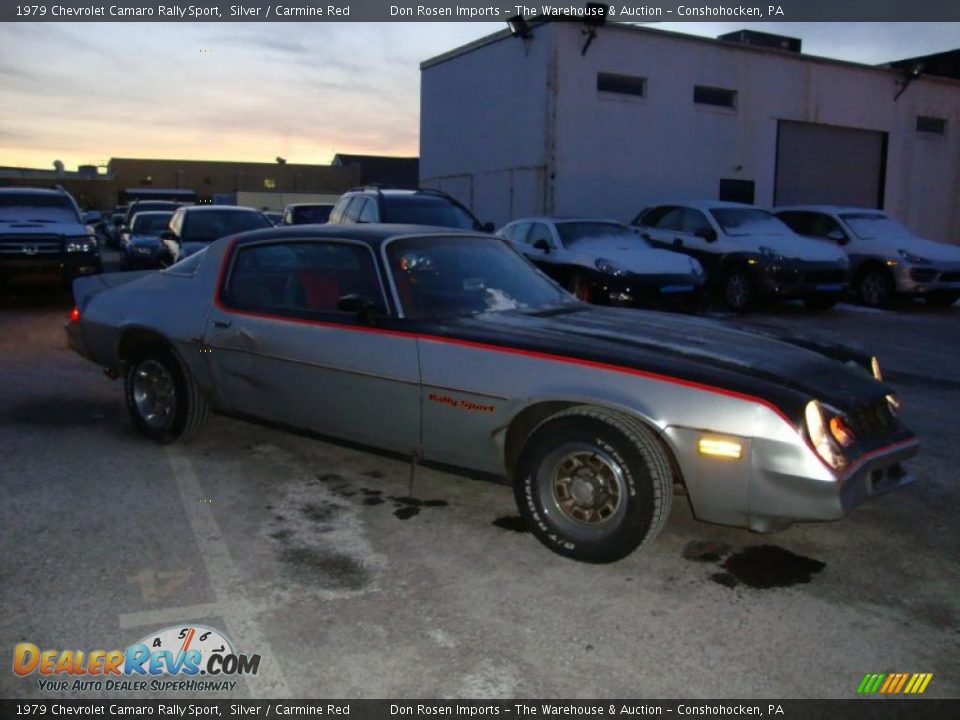 1979 Chevrolet Camaro Rally Sport Silver / Carmine Red Photo #6