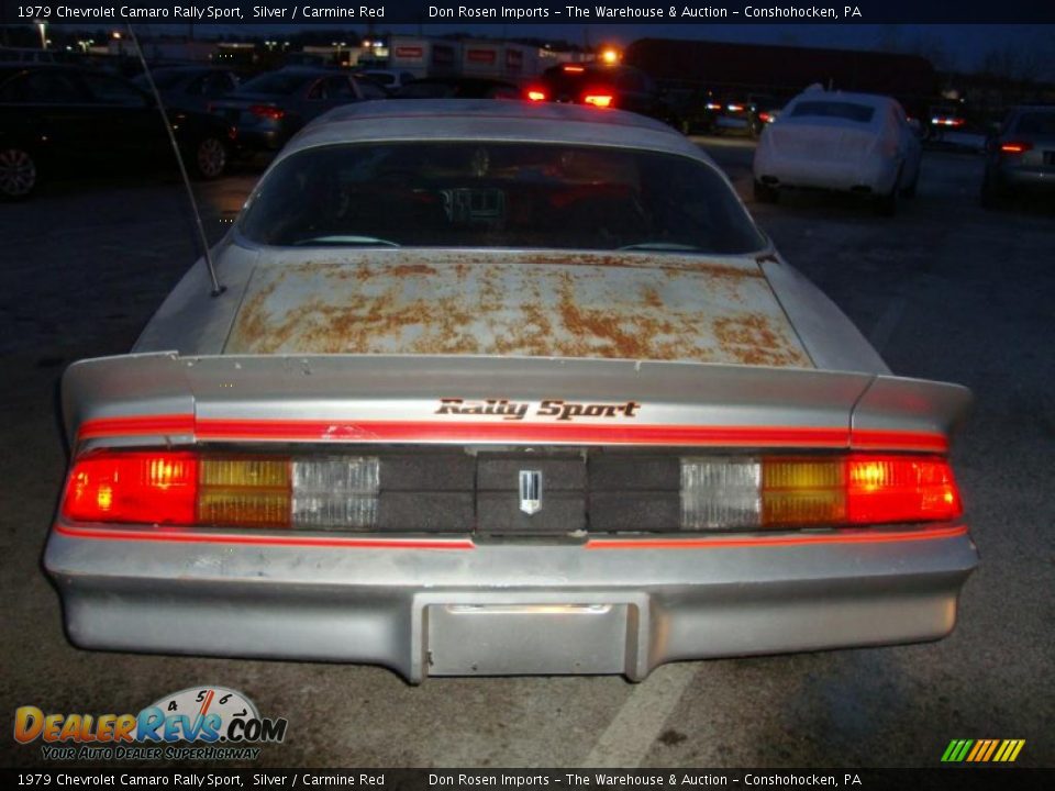 Silver 1979 Chevrolet Camaro Rally Sport Photo #9