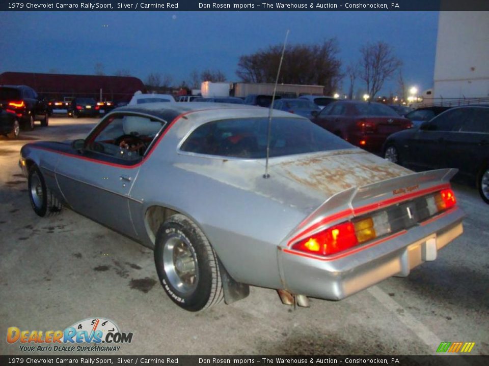 Silver 1979 Chevrolet Camaro Rally Sport Photo #10