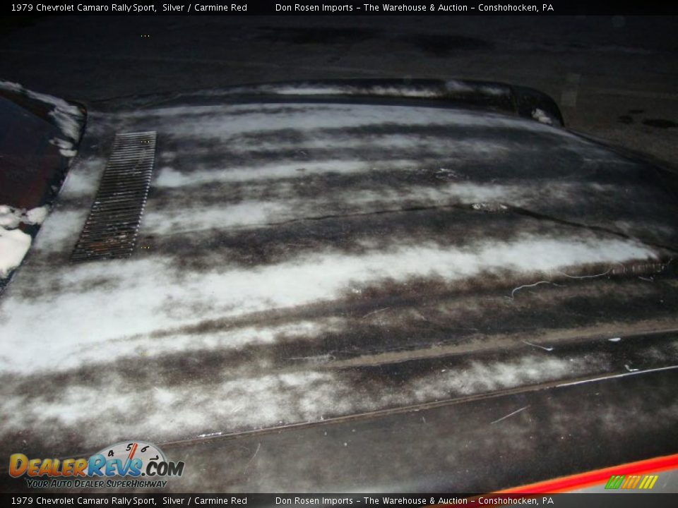 1979 Chevrolet Camaro Rally Sport Silver / Carmine Red Photo #21