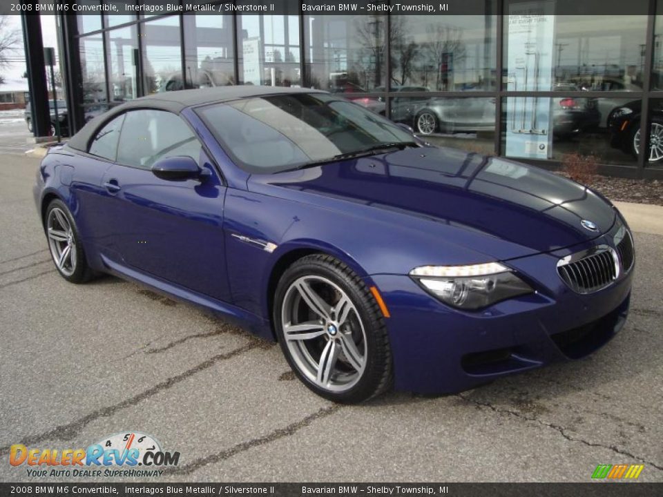 Front 3/4 View of 2008 BMW M6 Convertible Photo #3