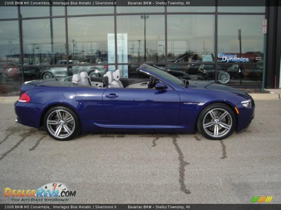 Interlagos Blue Metallic 2008 BMW M6 Convertible Photo #9