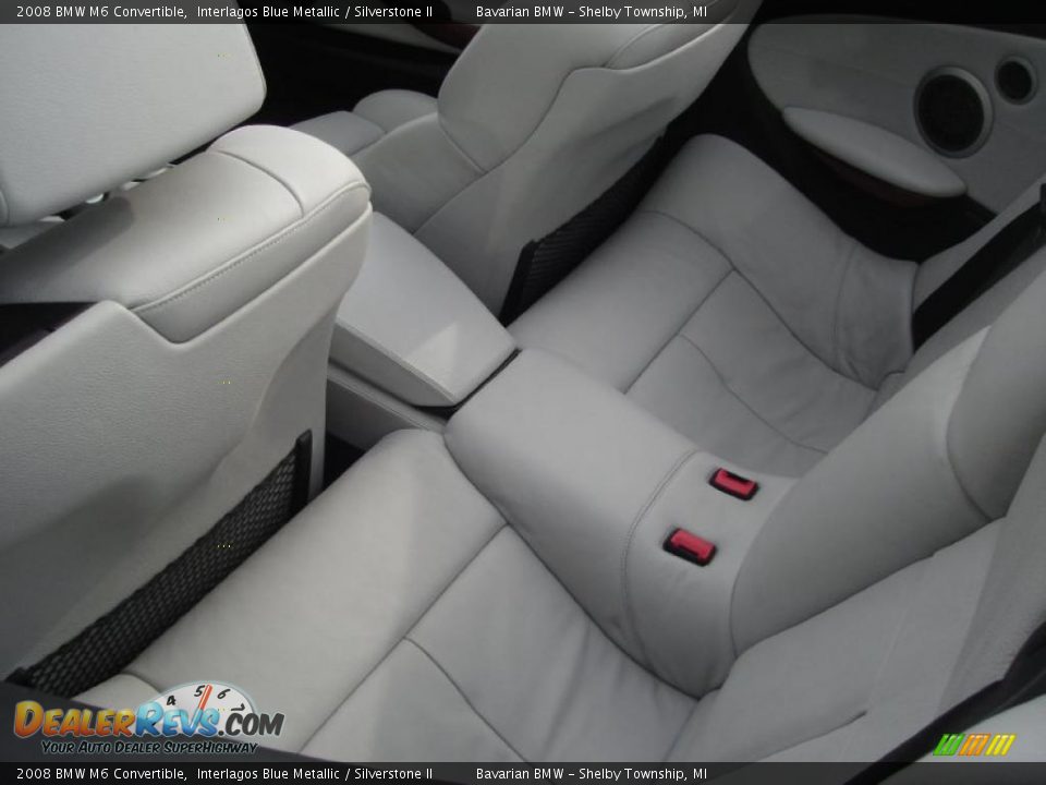Silverstone II Interior - 2008 BMW M6 Convertible Photo #13