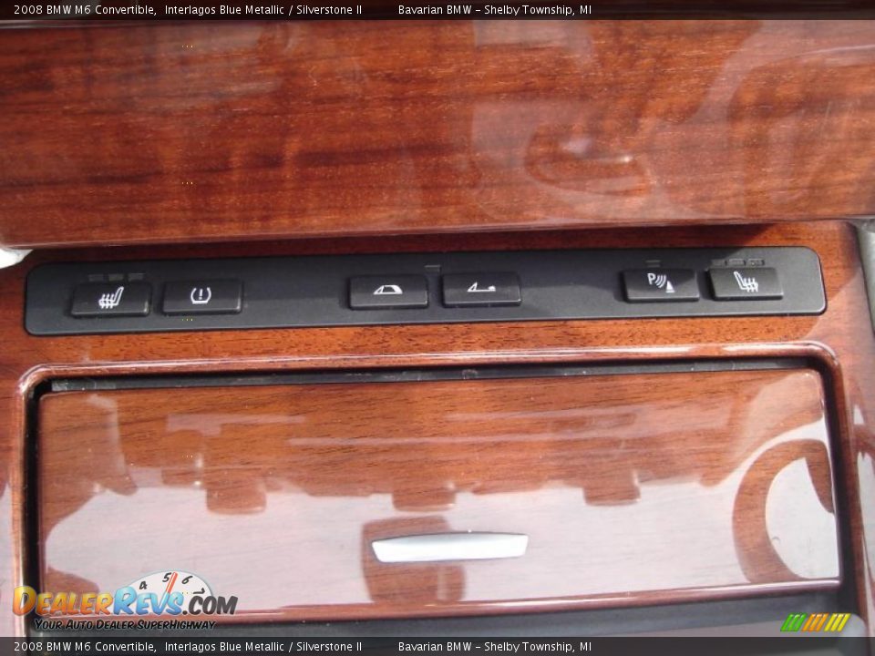2008 BMW M6 Convertible Interlagos Blue Metallic / Silverstone II Photo #19