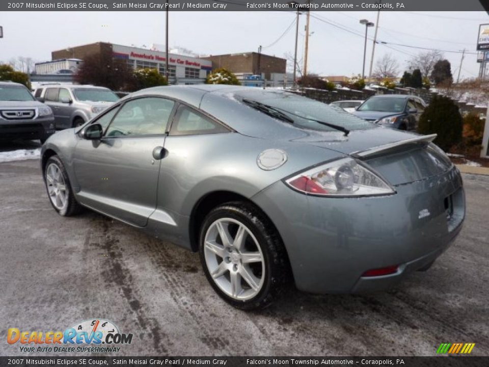 Satin Meisai Gray Pearl 2007 Mitsubishi Eclipse SE Coupe Photo #2