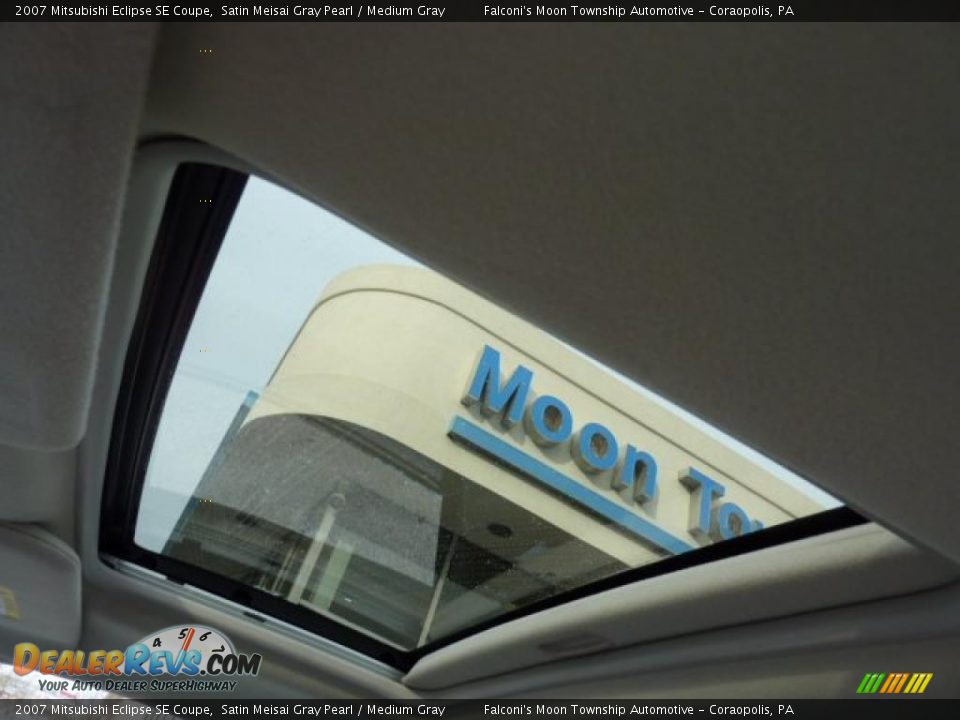 2007 Mitsubishi Eclipse SE Coupe Satin Meisai Gray Pearl / Medium Gray Photo #13