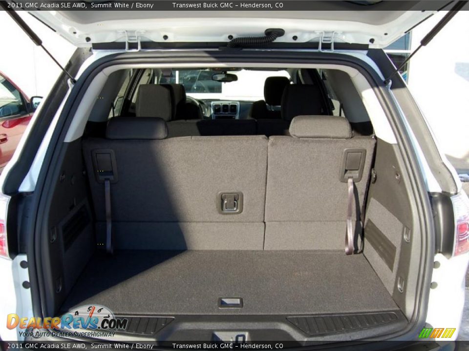 2011 GMC Acadia SLE AWD Trunk Photo #17