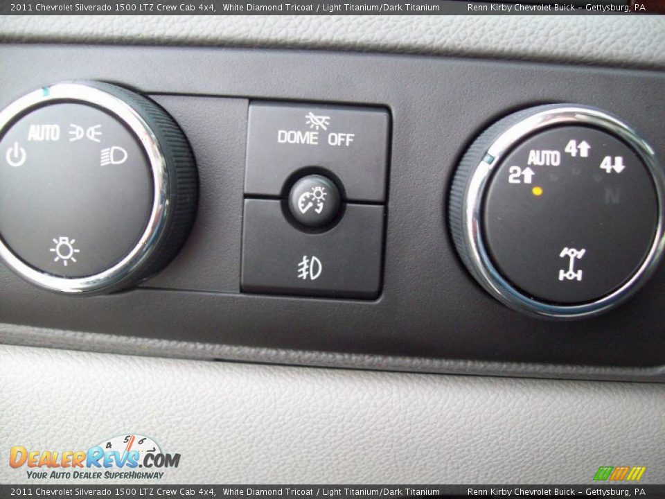 Controls of 2011 Chevrolet Silverado 1500 LTZ Crew Cab 4x4 Photo #27