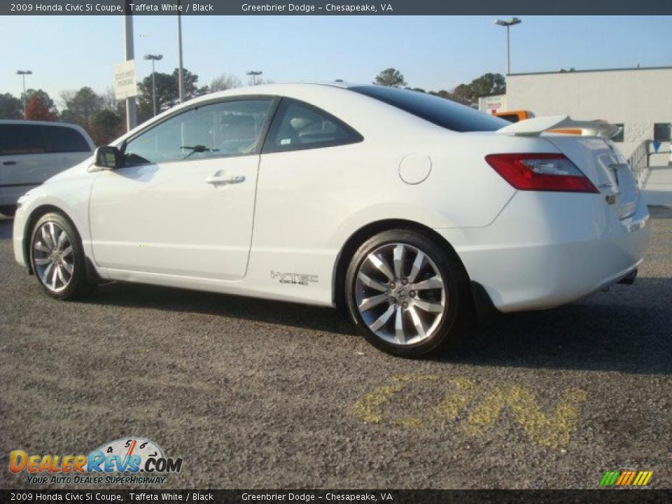 2009 White honda civic coupe #3