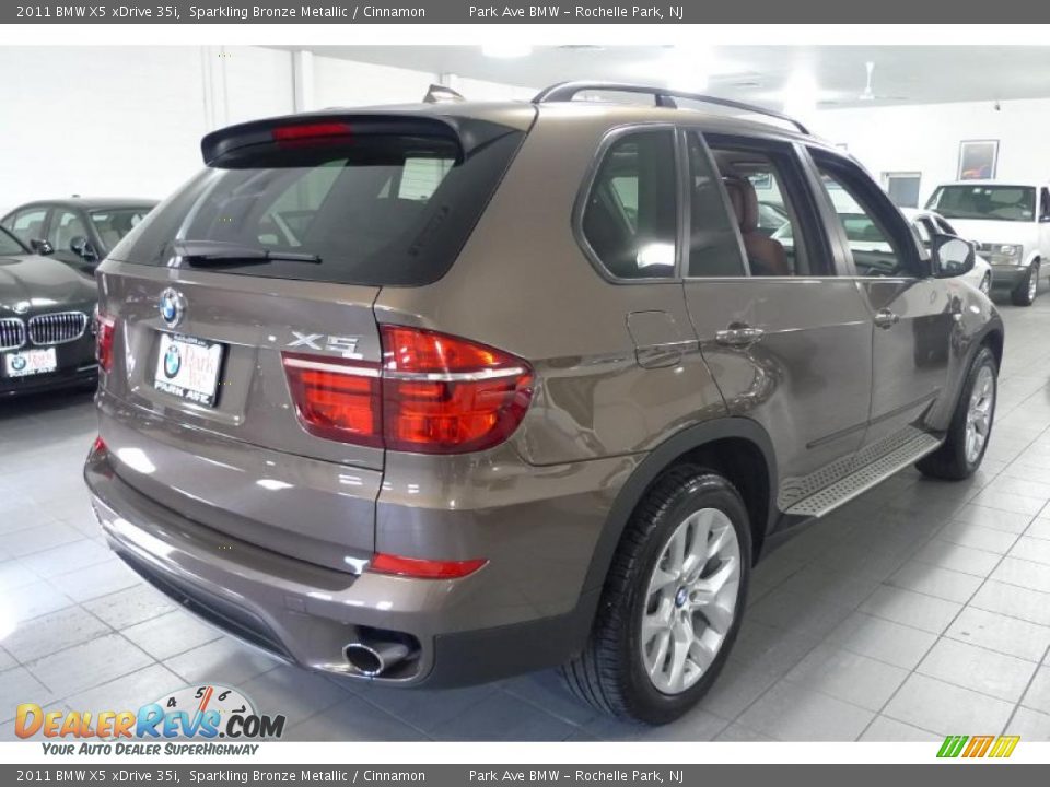 Sparkling Bronze Metallic 2011 BMW X5 xDrive 35i Photo #2