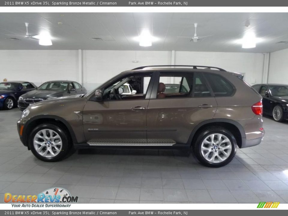 Sparkling Bronze Metallic 2011 BMW X5 xDrive 35i Photo #3