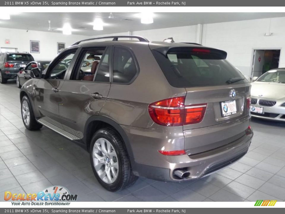 Sparkling Bronze Metallic 2011 BMW X5 xDrive 35i Photo #8