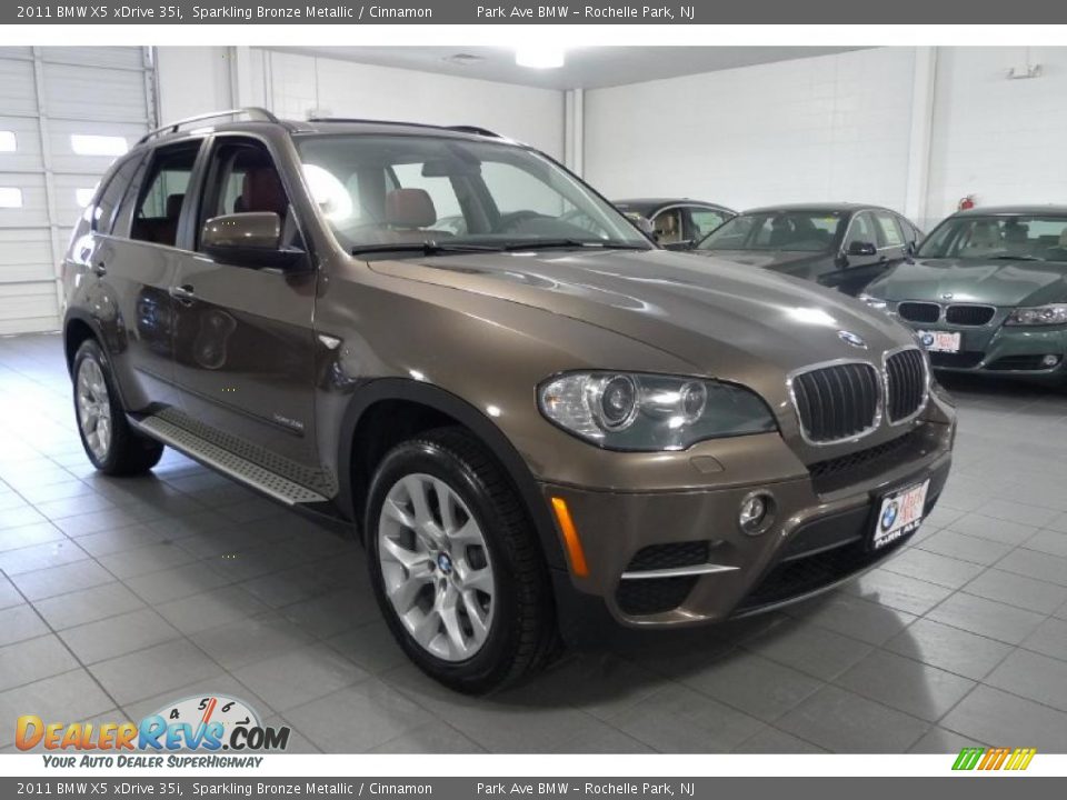 Sparkling Bronze Metallic 2011 BMW X5 xDrive 35i Photo #9