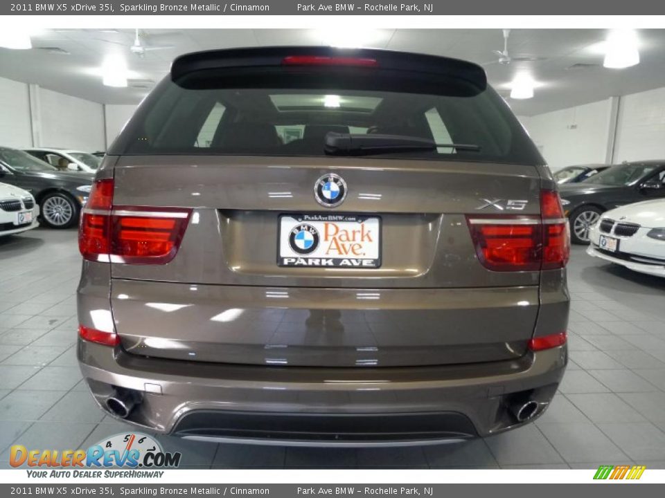 2011 BMW X5 xDrive 35i Sparkling Bronze Metallic / Cinnamon Photo #11