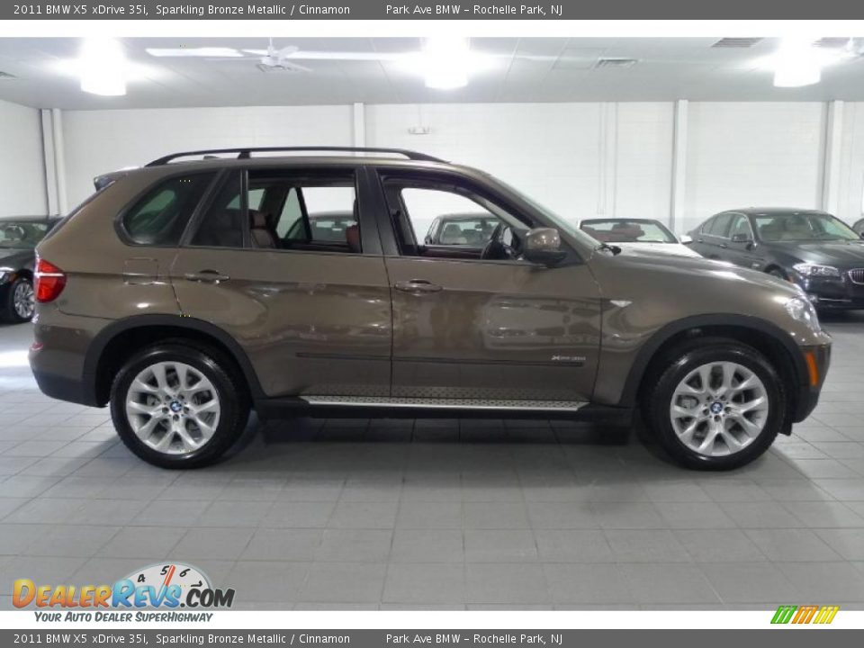 2011 BMW X5 xDrive 35i Sparkling Bronze Metallic / Cinnamon Photo #13