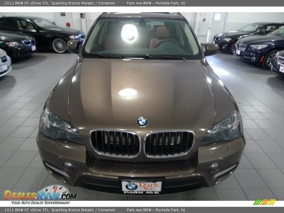 2011 BMW X5 xDrive 35i Sparkling Bronze Metallic / Cinnamon Photo #14