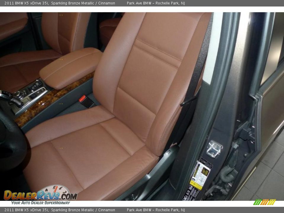 2011 BMW X5 xDrive 35i Sparkling Bronze Metallic / Cinnamon Photo #23