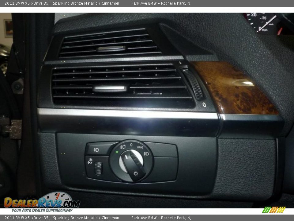 2011 BMW X5 xDrive 35i Sparkling Bronze Metallic / Cinnamon Photo #33