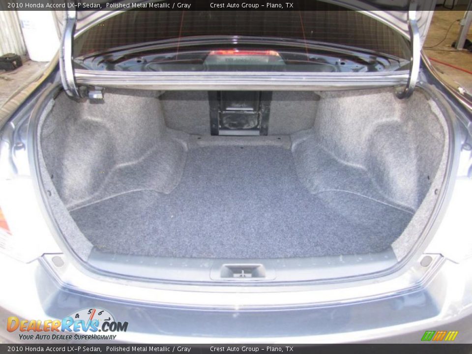 2010 Honda Accord LX-P Sedan Polished Metal Metallic / Gray Photo #17