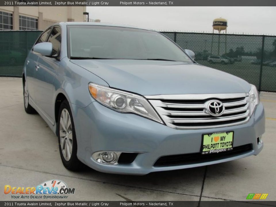 Zephyr Blue Metallic 2011 Toyota Avalon Limited Photo #1