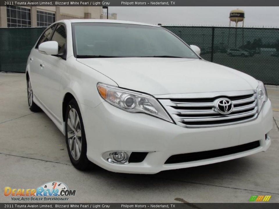 2011 Toyota Avalon Limited Blizzard White Pearl / Light Gray Photo #1