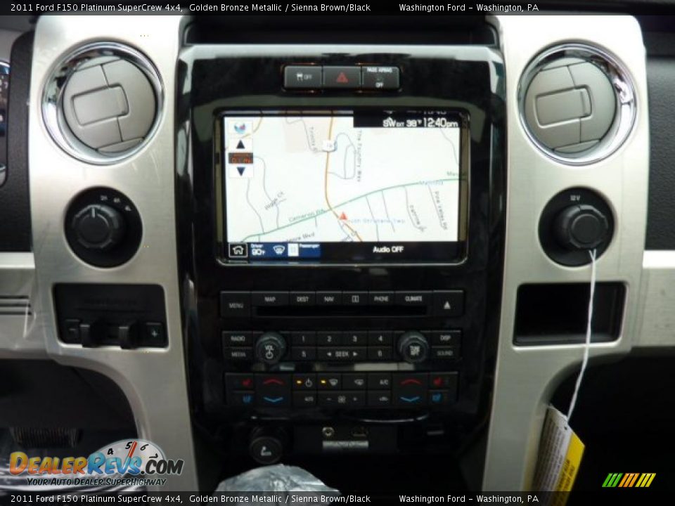 Navigation of 2011 Ford F150 Platinum SuperCrew 4x4 Photo #18