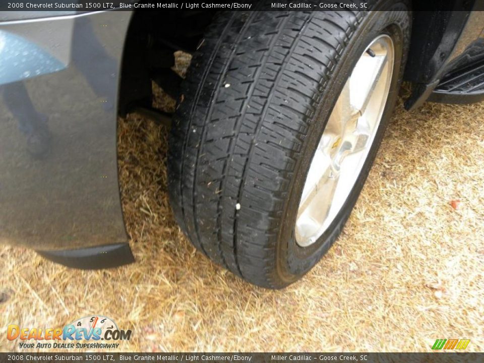 2008 Chevrolet Suburban 1500 LTZ Blue Granite Metallic / Light Cashmere/Ebony Photo #20