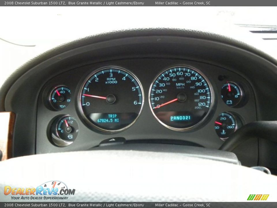 2008 Chevrolet Suburban 1500 LTZ Gauges Photo #23