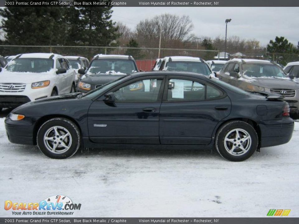 Blue Black Metallic 2003 Pontiac Grand Prix GTP Sedan Photo #16