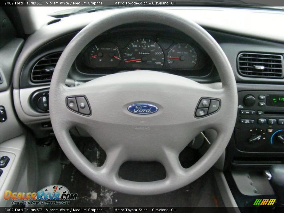 2002 Ford Taurus SES Steering Wheel Photo #16