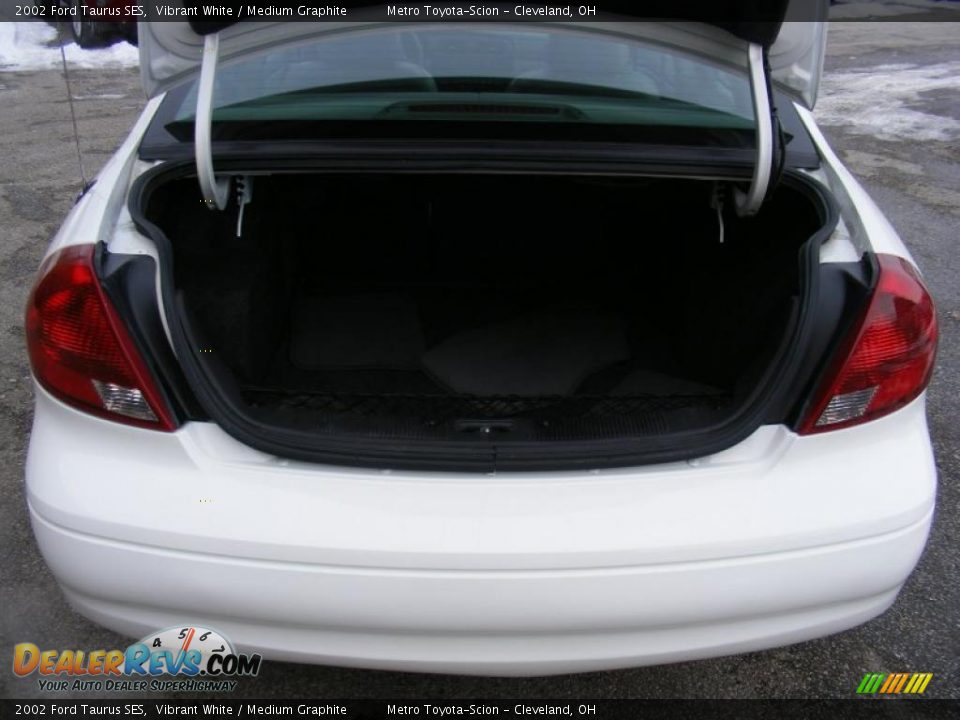 2002 Ford Taurus SES Vibrant White / Medium Graphite Photo #25