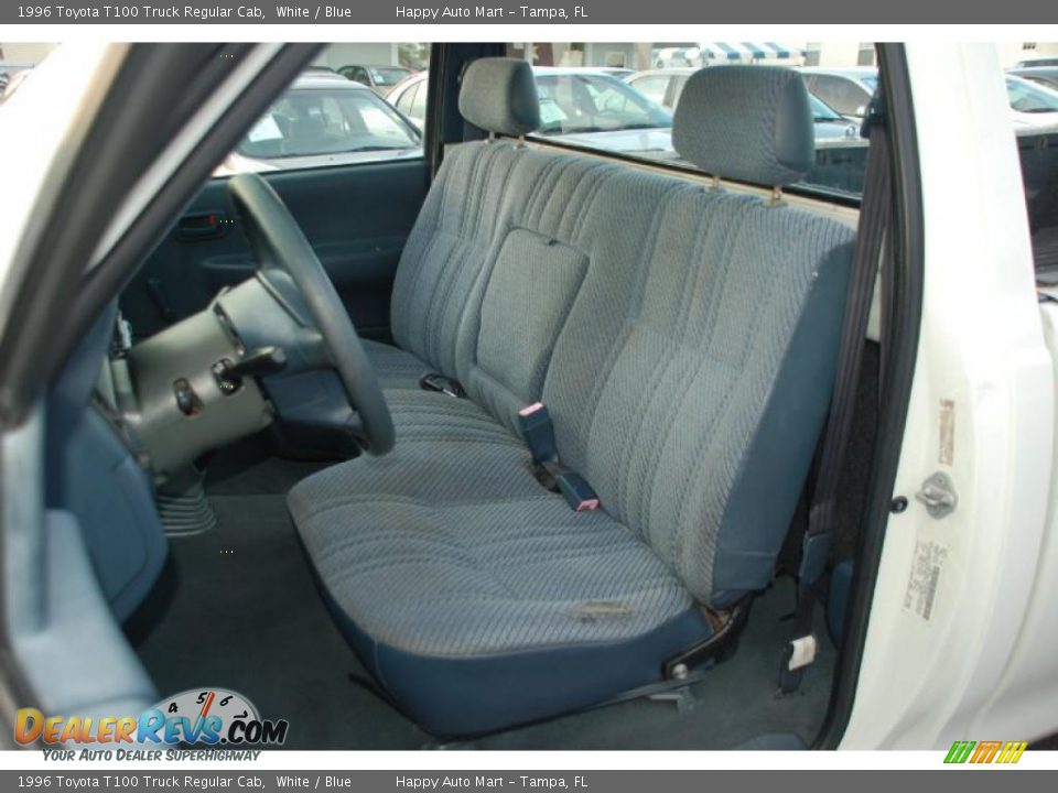 Blue Interior - 1996 Toyota T100 Truck Regular Cab Photo #17