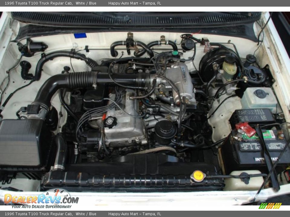 1996 Toyota T100 Truck Regular Cab 2.7 Liter DOHC 16-Valve 4 Cylinder Engine Photo #26