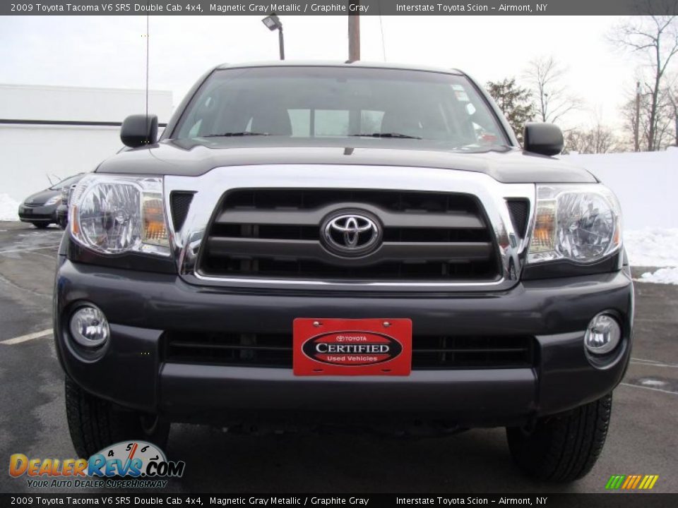 2009 Toyota Tacoma V6 SR5 Double Cab 4x4 Magnetic Gray Metallic / Graphite Gray Photo #2