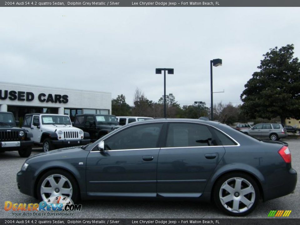 Dolphin Grey Metallic 2004 Audi S4 4.2 quattro Sedan Photo #2