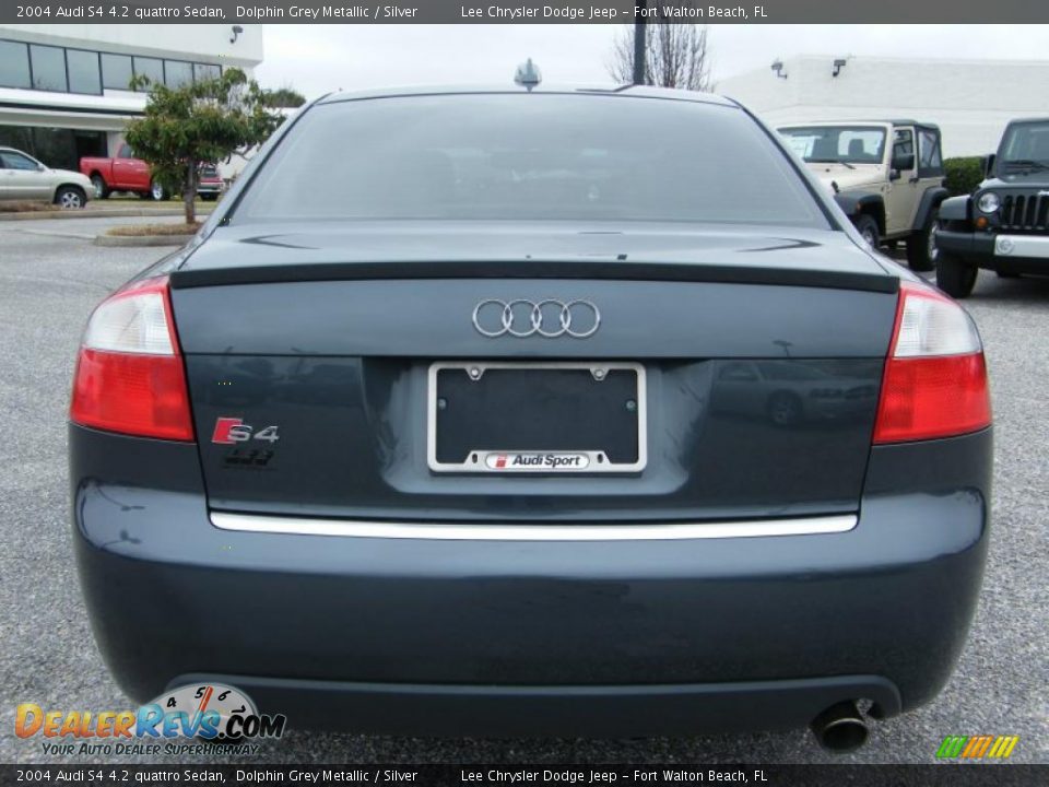 Dolphin Grey Metallic 2004 Audi S4 4.2 quattro Sedan Photo #4