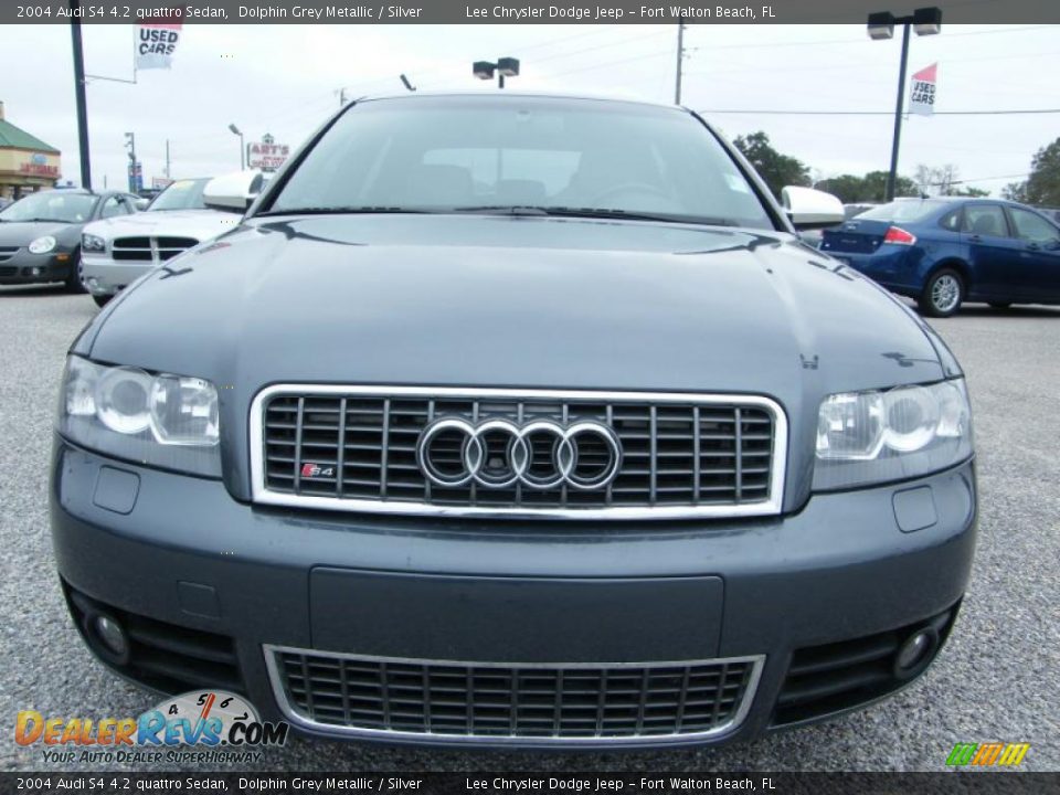 Dolphin Grey Metallic 2004 Audi S4 4.2 quattro Sedan Photo #8