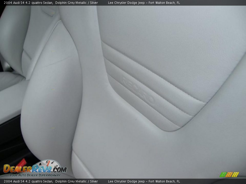 2004 Audi S4 4.2 quattro Sedan Dolphin Grey Metallic / Silver Photo #15