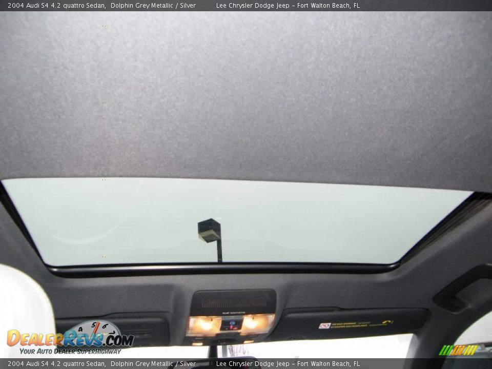 2004 Audi S4 4.2 quattro Sedan Dolphin Grey Metallic / Silver Photo #20