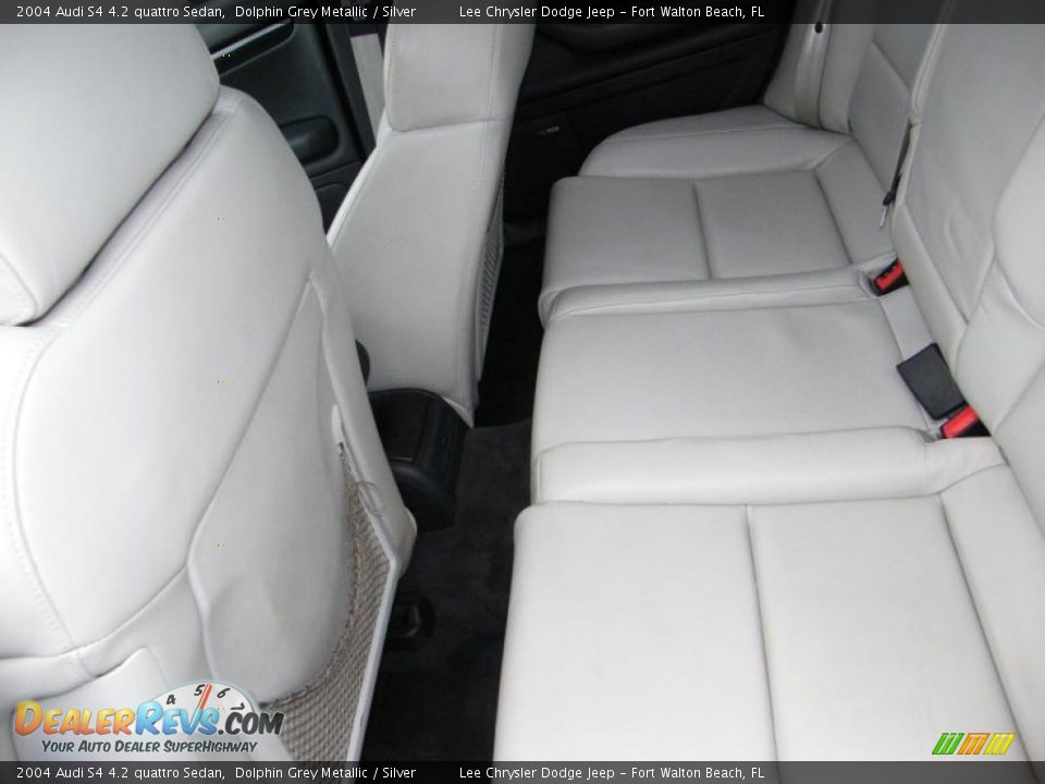 Silver Interior - 2004 Audi S4 4.2 quattro Sedan Photo #22